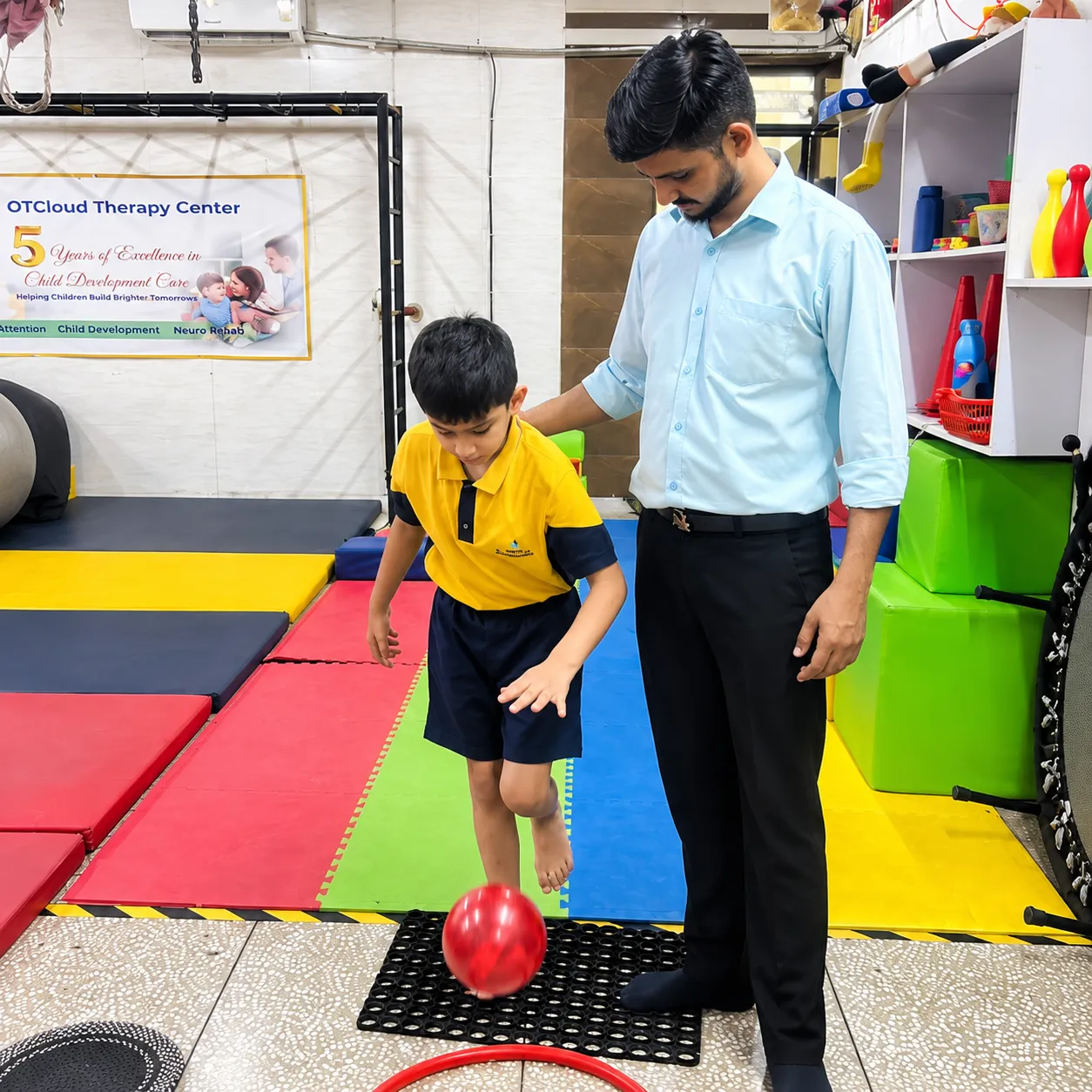 Gross Motor Skills — child physiotherapy at OT Cloud.